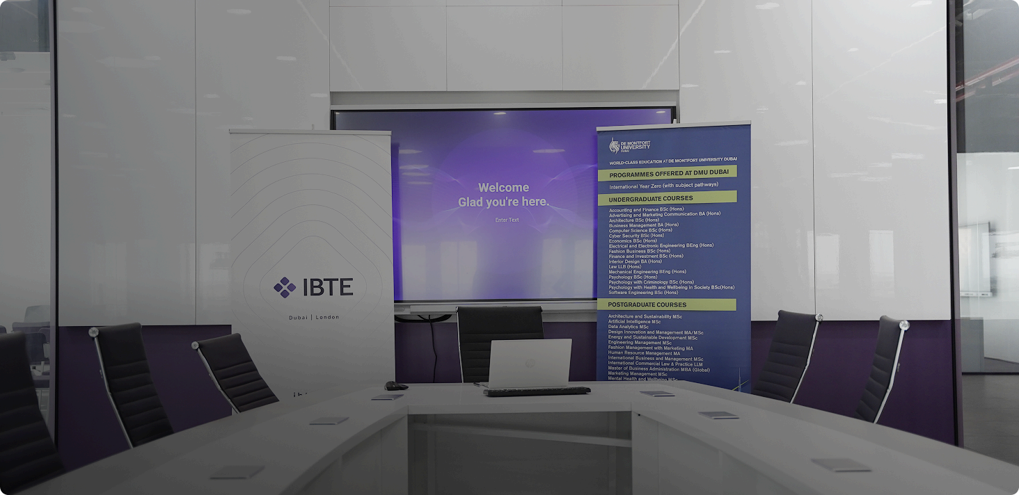 Study your way to a degree with IBTE
