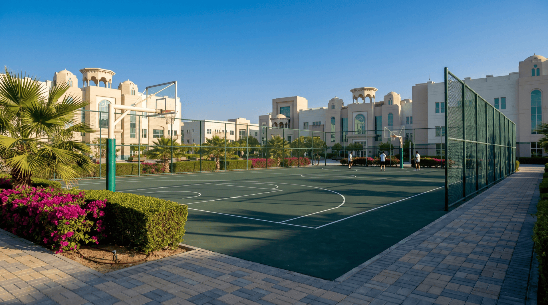 Basketball courts