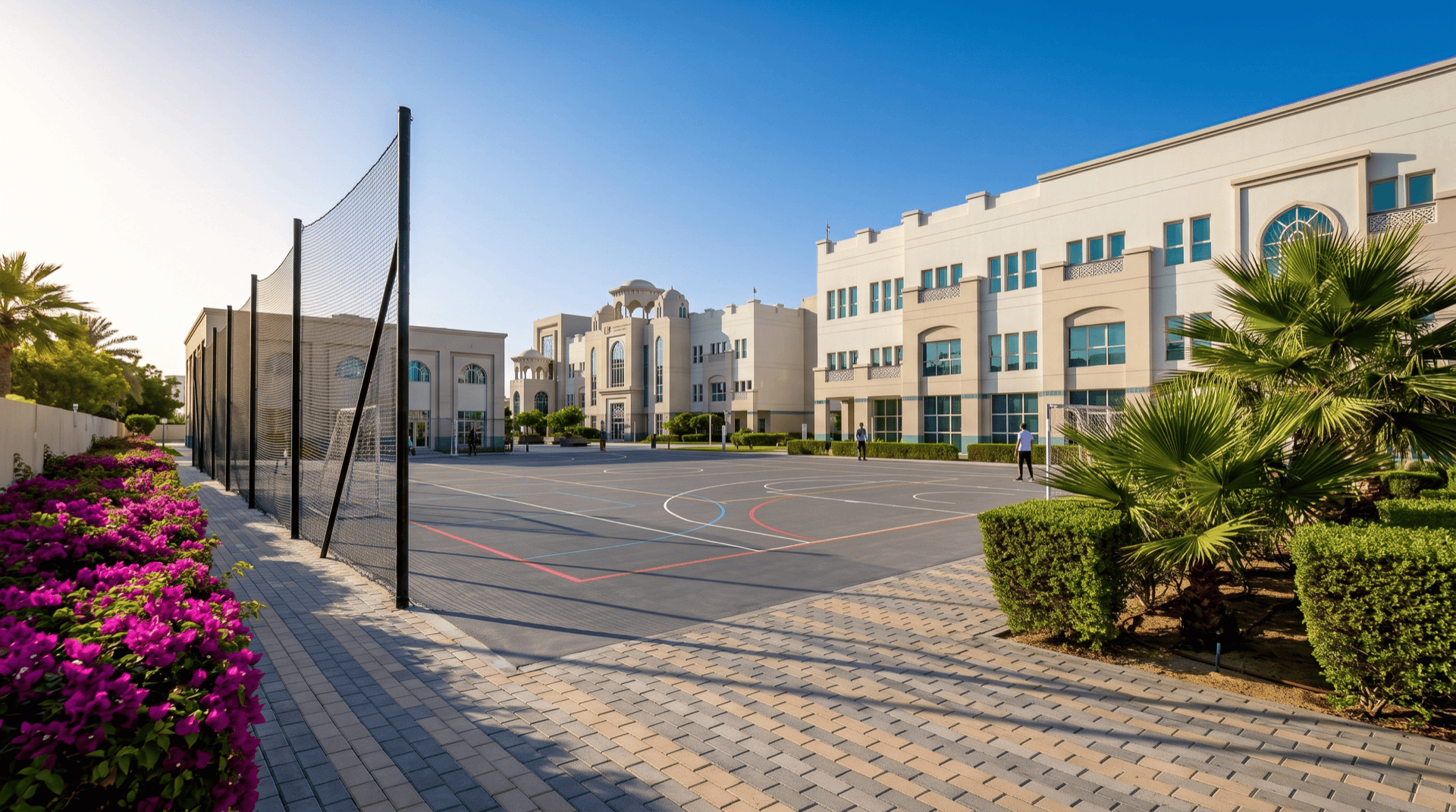 Multipurpose courts