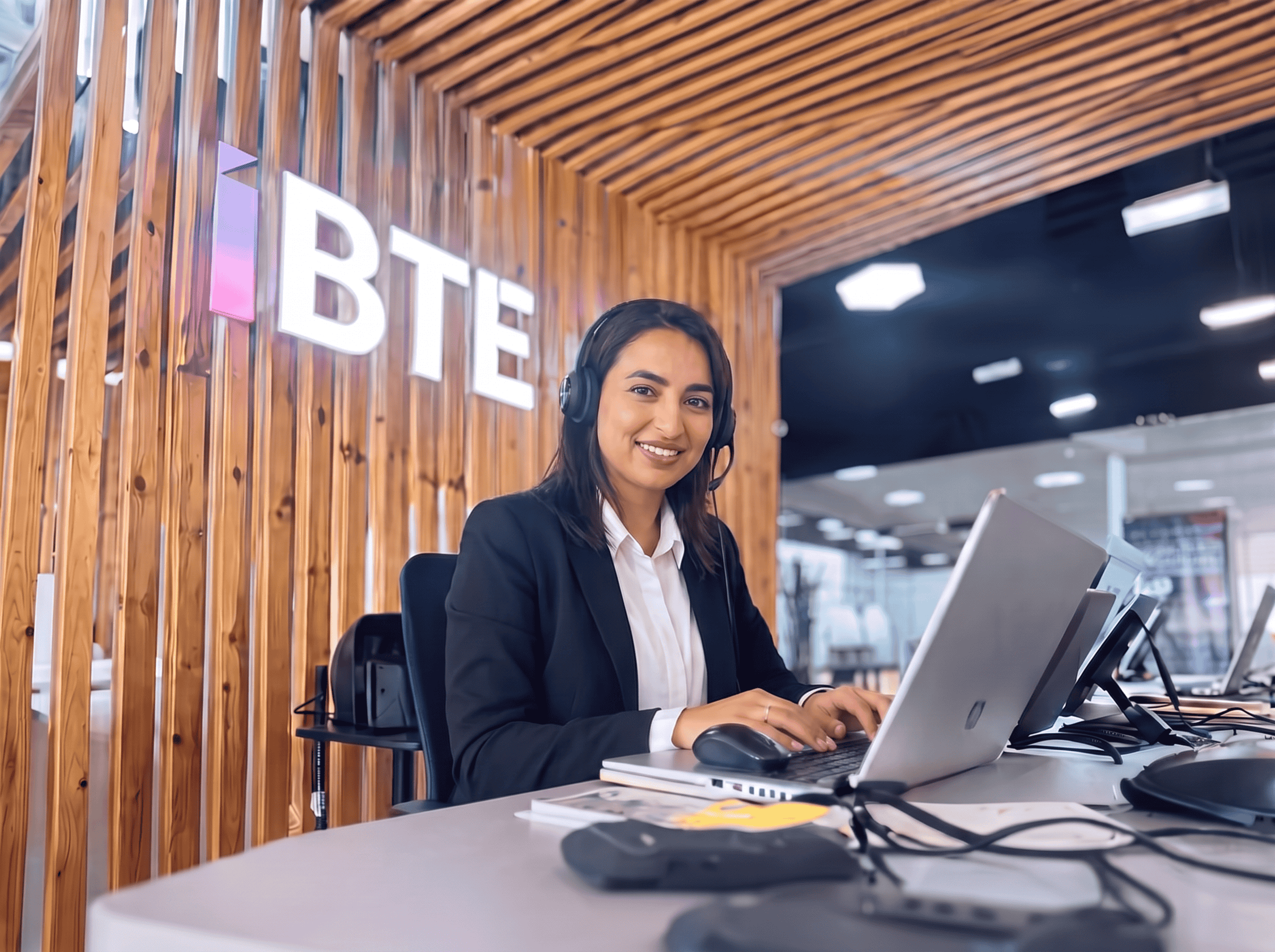 IBTE support team member